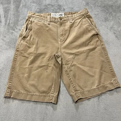 Pantalones Cortos Urban Pipeline Para Hombre 32 Beige Chino Recto 12" Entrepierna Sarga Envejecida Foto 1 de 4