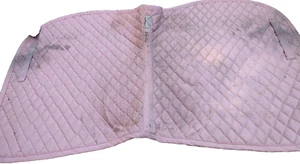 TUFF RIDER Pink Quilted Saddle Blanket - Picture 1 of 4