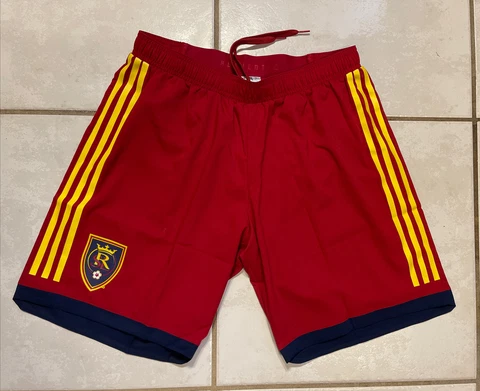 NWT ADIDAS Real Salt Lake MLS 2018 Shorts Men's Large CE6273 Cover