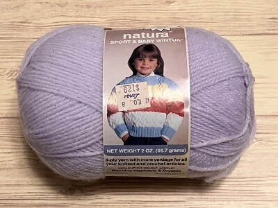 Nuevo de Lote Antiguo Natura Sport & Baby Wintauk 3 Capas Hilo Bebé Lila Lote 28738 (10) Foto 1 de 4