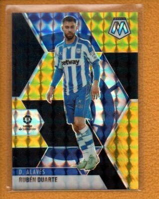 Ruben Duarte 2020-21 Panini Mosaic La Liga SC Choice Black Gold Prizm #68 /8 8/8 - Image 1 of 2