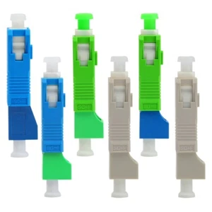 SCto LC Adapter HybridOptical Fiber Adapter Simplex Fiber FlangeConnector - Afbeelding 1 van 8