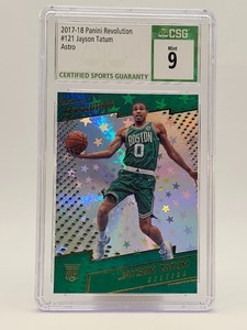 2017-18 Panini Revolution Jayson Tatum ASTRO Rookie RC CSG 9 #121 