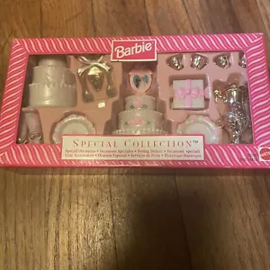 Vintage Barbie Zubehör Set 1998 SONDERKOLLEKTION Hochzeitstorte 22302 Neu im Karton - Bild 1 von 2