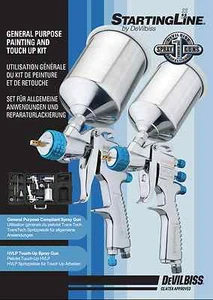 SLG-650 Koffer mit 2 SLG-Spritzpistolen - Picture 1 of 3