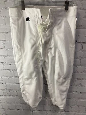 Russell Athletic Youth Pants Durable Polyester White Size X-Large New With Tags - Image 1 of 4