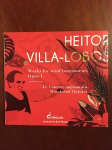 Heitor Villa-Lobos Works For Wind Instruments Opus 1 Woodwind Quintet Concert CD - Picture 1 of 3