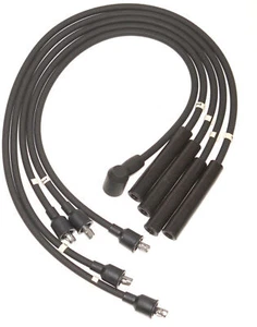 Ford Pinto Black Silicone ignition HT leads Fits OHC Pinto Engine UK Stock - Picture 1 of 1