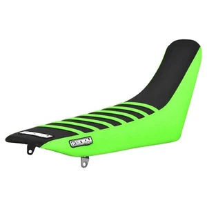 2021-2024 Kawasaki KLX 300 300SM cubierta de asiento verde flo/negro/verde flo costillas #377 - Imagen 1 de 6