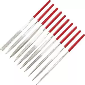 10pcs Mini File Set150 Grit Needle Files Tools Flat Coated Files for 3D Printer - Picture 1 of 9