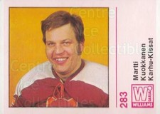 1971-72 Finnish Jaakiekko #283 Martti Kuokkanen