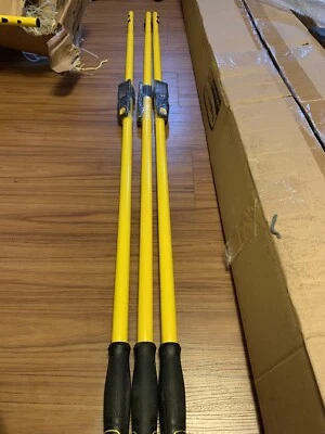 3x Rubbermaid Commercial Products Maximizer-Dust Mop Handle And  Scraper 57 Inch - Изображение 1 из 2