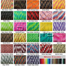 550 Paracord Parachute Cord Lanyard Mil Spec Type III 7 Strand Core 100 FT
