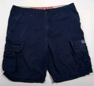 Unionbay Cargo Shorts Men's 38 Black Camping Hiking Outdoors - Picture 1 of 8