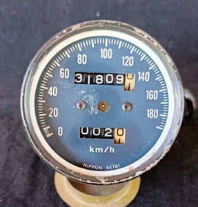 HONDA 400 FOUR CONTACHILOMETRI KM/H 180 NIPPON SEIKI ODOMETER PER RICAMBI - Imagen 1 de 9