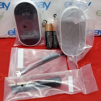 ✅⭐ NETGEAR Arlo Doorbell & AC1001 Chime Kit Arlo Audio Doorbell /amplified Chime - Image 1 of 4