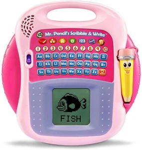 LeapFrog Mr. Pencil's Scribble and Write Toddler Preschool Learning Toy, Pink - Picture 1 of 8
