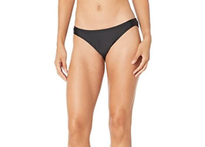 Madewell JS2134 Womens Black Second Wave Classic Bikini Swim Bottoms Size S