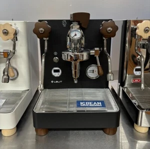 Lelit Bianca V3 - Black - Walnut Wood - New - Bonus $300 Accessory Kit - Picture 1 of 7