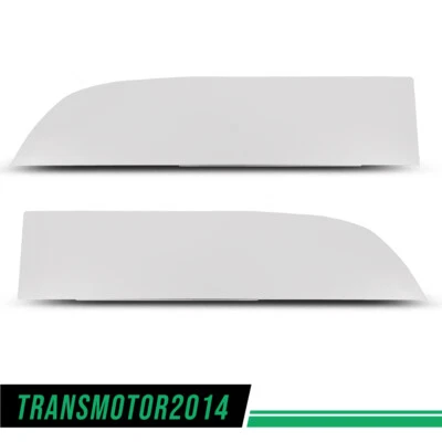 Fit For 2013+ Kenworth T680/T880 2PCS Stainless 8" Chopped Window Trim LH&RH New Foto 1 de 4
