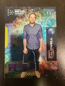 2021 Skybox Metal Universe Tommy Caldwell Rc Climber card #13