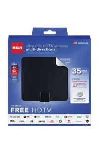 RCA Ultra-thin Multi-directional Indoor HDTV Antenna - Picture 1 of 1