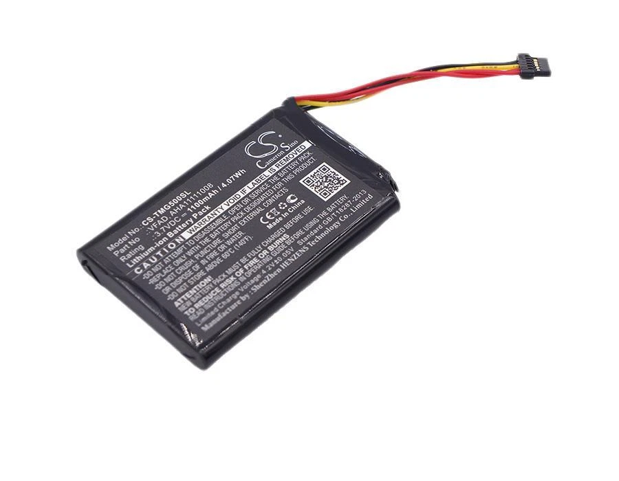 Cameron Sino Battery for TomTom Aha11111008 VFAD Fits TomTom Go 5100 4fl50 G...