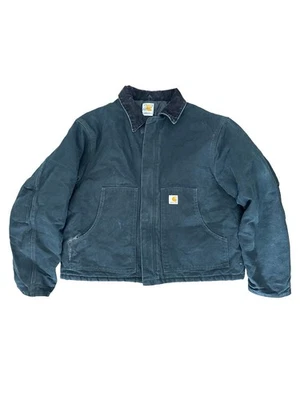 Cuello de pana forrado con edredón ártico Carhartt vintage J02 negro 48 negro Foto 1 de 4