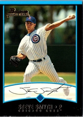 2001 Bowman Steve Smyth #394 Chicago Cubs Baseball Card - Image 1 of 2