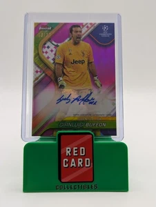Gianluigi Buffon Auto /75 2025 Topps Finest Juventus - Picture 1 of 6