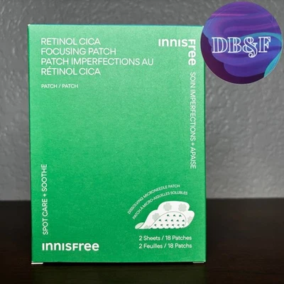 Parches de enfoque Innisfree Retinol Cica - 18 Foto 1 de 4