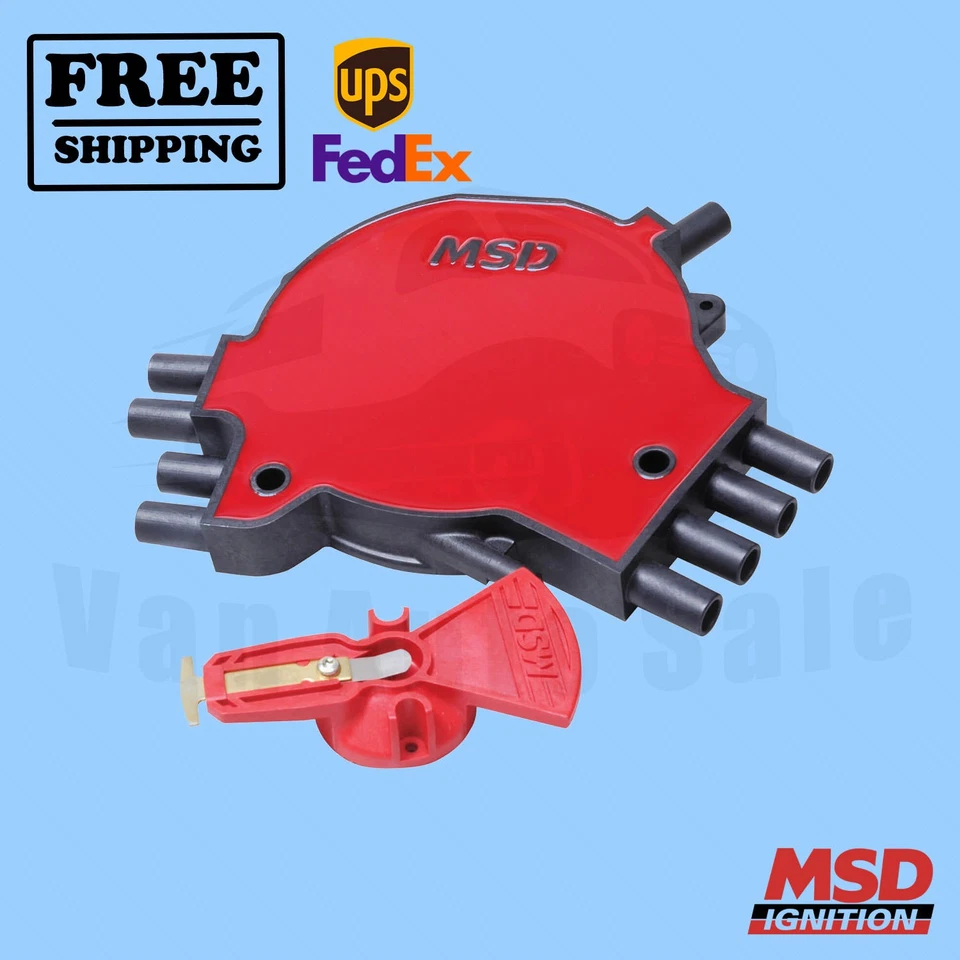 Kit de tapa y rotor de distribuidor MSD para Buick Roadmaster 1995-1996 Foto 1 de 2