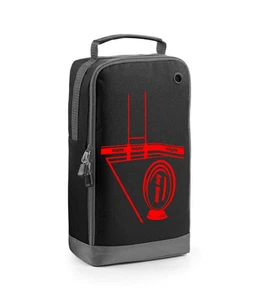 Personalisierter Rugbytor Balldruck Sportschuh Fußball Rugbyschuhtasche Bootbag - Bild 1 von 13