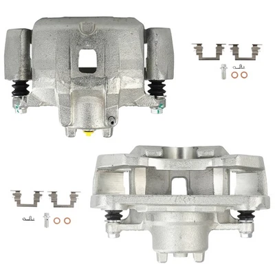 Par de pinzas de freno delanteras para MITSUBISHI GALANT 2002-2012 con soporte Foto 1 de 4