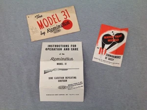 Vintage Remington Model 31 Papiere - Bild 1 von 20
