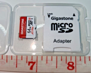 Pack de -3 tarjetas SD Gigastone GS-4IN1600X64GB-R - Imagen 1 de 5