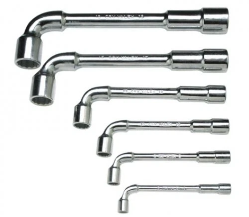 CHIAVI A PIPA DOPPIE PESANTI SERIE 6 PEZZI - VALEX 1461423 - Immagine 1 di 1