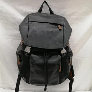 Coach F57477 Rucksack schwarz Leder Laptop Reisetasche Backpack USA Modell gebraucht - Bild 1 von 11