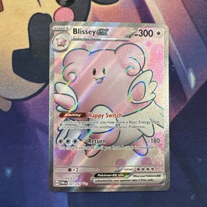 Pokémon BLISSEY EX 201/167 2024 Twilight Masquerade TWM EN Ultra Raro Holo ESP - Imagen 1 de 6
