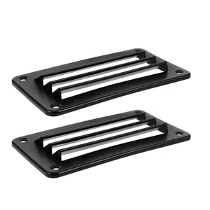  2 Pcs Boat Blind Louver Vent Marine Straight Air Grill Covers Camper - Bild 1 von 12