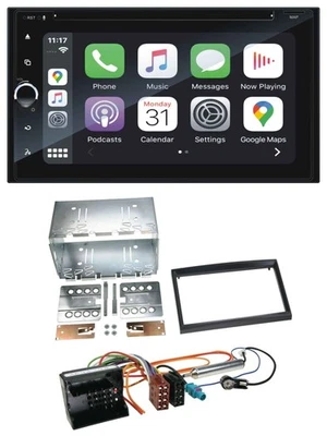 Blaupunkt 2DIN Bluetooth DAB USB DVD MP3 Autoradio für Citroen Berlingo C2 C3 Ju - Bild 1 von 4