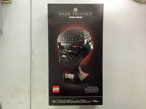 LEGO Star Wars Dark Trooper Oscuro Helmet Collection 75343 Sealed - Picture 1 of 6