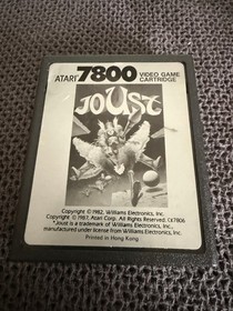 Joust (Atari 7800, 1986) Loose - Good condition
