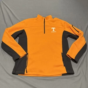 Tennessee Volunteers Heavy Waffle Knit 1/4 Zip Pullover Medium Colosseum - Picture 1 of 13