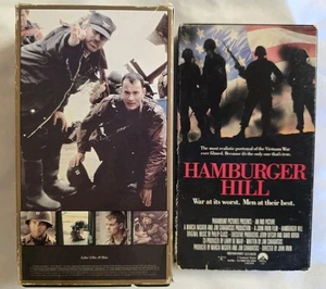Saving Private Ryan, Hamburger Hill VHS Movie Lot War Action Tested+ - Picture 1 of 5
