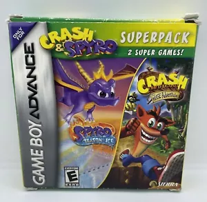 Crash and Spyro Superpack Game Boy Advance complete in box - Picture 1 of 6