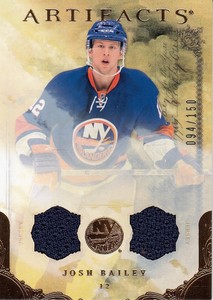 2010-11 ARTIFACTS JERSEY BRONZE JOSH BAILEY 094/150 JERSEY #94 see desc ship $