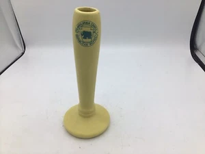 "Florero McCoy Silhouette Bud vintage 7 1/2"" Pennsylvania Council mujeres amarillo V1" - Imagen 1 de 3