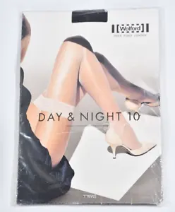 Wolford   Day & Night Stay-Up  Stockings  Black size S - Picture 1 of 4