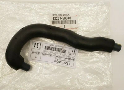 LEXUS OEM FACTORY PCV VALVE VENTILATION HOSE 1998-2000 GS400 (12261-50040) - Image 1 of 4